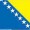 Bosnia and Herzegovina Afro Wig